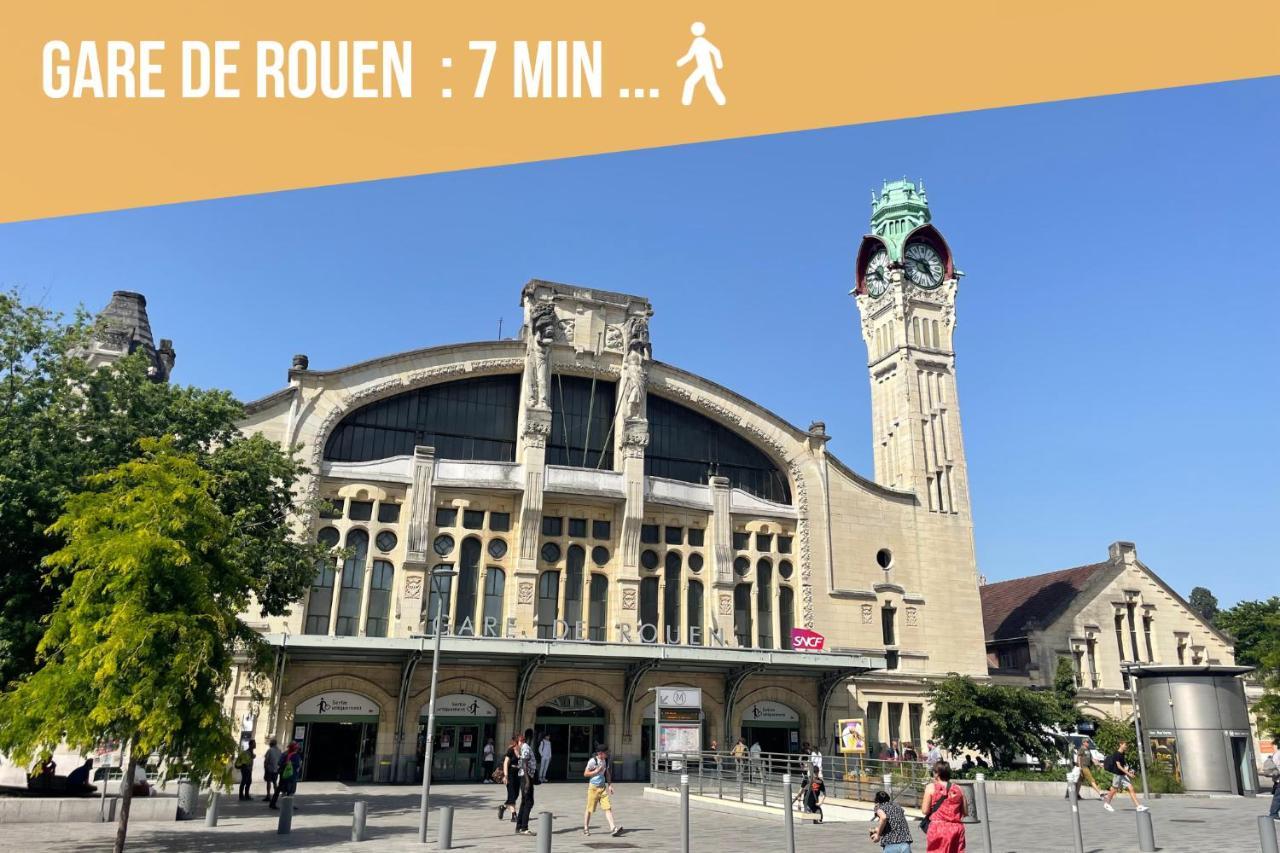 Апартаменты Rouen - Bienvenue Chez Fernando Экстерьер фото